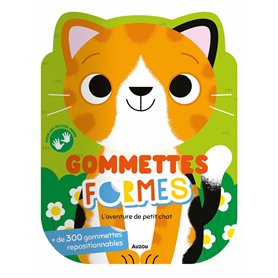 Gommettes formes - L'aventure de petit chat