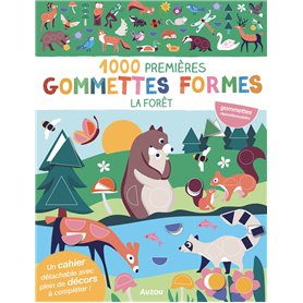1000 PREMIERES GOMMETTES FORMES - LA FORET