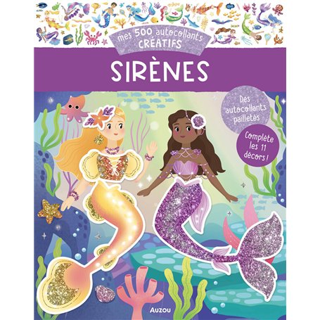 MES 500 AUTOCOLLANTS CREATIFS - SIRENES