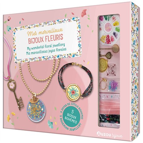 MA BOITE A BIJOUX - MES MERVEILLEUX BIJOUX FLEURIS
