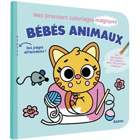 MES PREMIERS COLORIAGES MAGIQUES - BEBES ANIMAUX NED