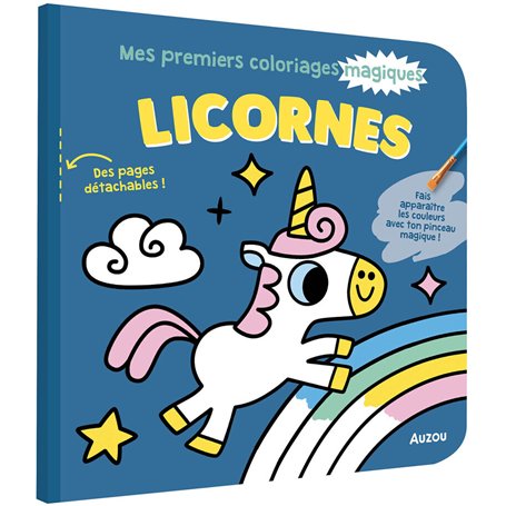 MES PREMIERS COLORIAGES MAGIQUES - LICORNES NED