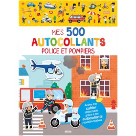 MES 500 AUTOCOLLANTS - POLICE ET POMPIERS