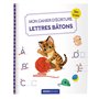 MON CAHIER D'ECRITURE - LETTRES BATONS - LES CHATS