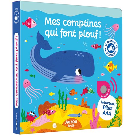 MES PREMIERS SONORES - MES COMPTINES QUI FONT PLOUF !