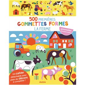 500 premières gommettes formes - La Ferme
