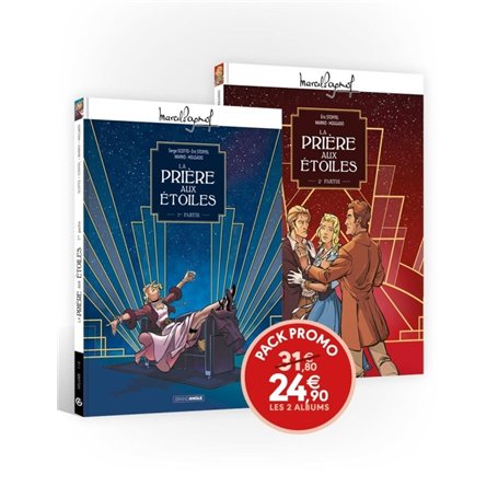 M. Pagnol en BD : La Prière aux étoiles - pack promo  vol 01 + vol.02