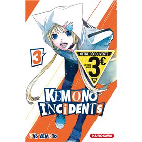 Kemono Incidents - tome 3 - Offre Découverte
