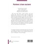 Parlons à bon escient
