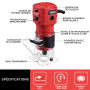 TEENO Affleureuse à Bois Défonceuse Électrique 650W 15000-32000 RPM,Défonceuse Affleureuse Avec 5 Fraises à Défoncer Queue de 1/