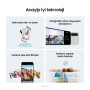 Samsung Galaxy A56 5G, smartphone Android, 256 Go de stockage, 8 Go de RAM, anthracite, mise à niveau du système d'exploitation 