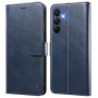 WAURZ Coque pour Samsung Galaxy A56 5G Etui Coque avec 2 Verre Trempé Porte Carte Clapet à Rabat Portefeuille Cuir Case Housse P