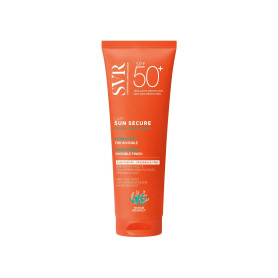 SVR - Sun Secure Lait SPF50+ - Lait solaire hydratant invisible – Très haute protection UVA, UVB, infrarouge et lumière visible 