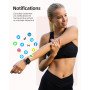 Parsonver Montre Connectée Femme avec 5ATM Étanche, Montre Sport pour Natation, 1,8" HD Smartwatch avec 100+ Sportifs, Sommeil, 