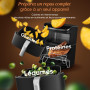 COSORI Air Fryer 10.8L Smart Turbo Tower Pro, Dual Blaze&Turbo Blaze,Friteuse sans huile avec 100% en Céramique,3 Niveaux Cuisso