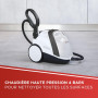 Polti Vaporetto Smart 120, Nettoyeur Vapeur avec Chaudière Haute Pression 4 Bars, Réservoir Amovible 2 Litres, Autonomie Illimit