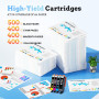 LxTek 924 Cartouches d'encre pour HP 924 Cartouches Compatibles pour HP OfficeJet 8120e 8122e 8124e 8125e pour OfficeJet Pro 813