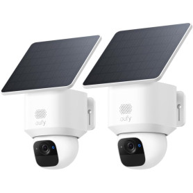 eufy Security SoloCam E30 Camera Surveillance WiFi exterieure sans Fil, Rotation 360°, Suivi IA, clarté 2K, Compatible HomeBase 