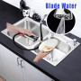Qazuwa 3 Modes Douchette Evier Cuisine,Tête Douchette Pour Mitigeur Extractible Cuisine,Tête Robinet Cuisine Douchette,Chromé,Re