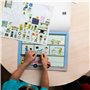 Melissa & Doug Livres d'Autocollants réutilisables Véhicules, Livres d'autocollants, Packs Activités avions et voyages pour tout