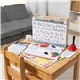 Melissa & Doug Ensemble de jeu de salle de classe avec plus de 150 accessoires, Jeux éducatifs, Apprendre à écrire, Matériaux de