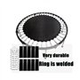 XIE Ressort de Trampoline, Accessoires de Trampoline, Boucle de Triangle de Trampoline 10pack / 20pack (20-Pack)
