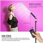 LUXCEO Q508A LED Lumière Vidéo 1000 LM,Eclairage Vidéo Lampe RGBW Photographie lumière Light 36 Couleur ,CRI 95+,3000K-6000K Tem