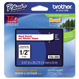 Brother TZE232 Etiquettes
