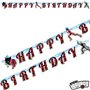 amscan Guirlande en Papier Happy Birthday Lady Bug - 200 x 15 cm - Guirlande fanions Super-héros Coccinelle - Parfait pour Anniv