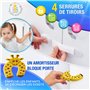 DEASANA® Kit Protège-Angles en Caoutchouc Noir – 7Mètres de Protection y Compris Un Rouleaux et 12 Protèges-Coins + Adhésif 12Mè
