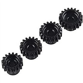 YUNIQUE GREEN-CLEAN-POWER - Ensemble de 4 Pignons 18T 19T 20T 21T 48DP pour 1:10 RC | en Métal Résistant | pour Monster Truck/Bu