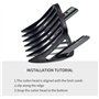 YanBan Peigne de rechange compatible avec tondeuse à cheveux HC3400 HC3410 HC3420 HC3422 HC3426 HC5410 HC5440 HC5442 HC5446 HC54