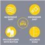 Medela Breast Milk Collection and Storage Bottles, 5 Ounce - 6 ct by Medela