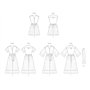 MCCALLS M8477K5 Patron de couture pour robes de chemise pour femme K5 (36-38-40-42-44)