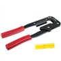 Pince à sertir Nuzamas IDC-214 - Pour câble-ruban plat et connecteurs auto-dénudants - Accessoires d'ordinateurs - 240 mm