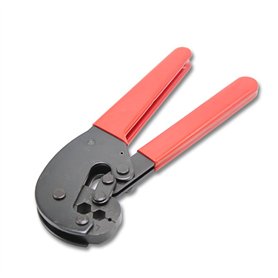 NUZAMAS Pince à sertir hexagonale de type F - Pince coaxiale robuste - Connecteurs F F-59/6/11 RG59