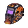 Nuzamas Fonctionne à l'énergie solaire Auto Assombrissement soudeur Masque de soudure Fire Tête de mort protection du visage pou