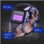 Nuzamas Fonctionne à l'énergie Solaire Auto Assombrissement Soudeur Masque de Soudure Protection du Visage pour Arc TIG MIG broy