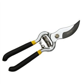 Nuzamas Bypass Sécateur 20 cm en acier inoxydable jardinage Main Sécateur Cutter Bush