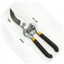 Nuzamas Bypass Sécateur 20 cm en acier inoxydable jardinage Main Sécateur Cutter Bush, buissons et Cisailles à haies Ciseaux de 