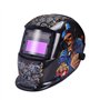 Nuzamas Fonctionne à l'énergie Solaire Auto Assombrissement Soudeur Masque de Soudure Protection du Visage pour Arc TIG MIG broy