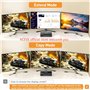 prend en charge 4K @ 60 Hz pour 3 o