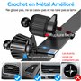Coolpow 15w Support Telephone Voiture Induction [Grille Aeration] Chargeur Magsafe Voiture Accessoires Chargeur magnétique Suppo