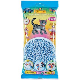 HAMA Midi Beads 6000 pièces Pastell-Ice Blue