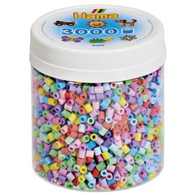 Hama 10.209-50 Midi Perles Mosaïque Mélange Pastel Taille Unique