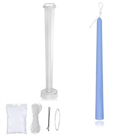 Milivixay Moules à bougie en plastique durable pour la fabrication de bougies classiques - Hauteur: 9