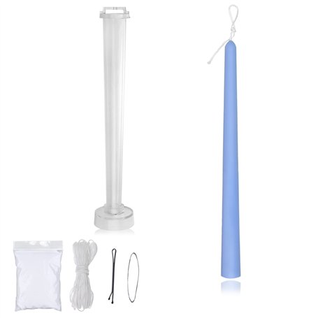 Milivixay Moules à bougie en plastique durable pour la fabrication de bougies classiques - Hauteur: 9