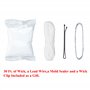 Milivixay Moules à bougie en plastique durable pour la fabrication de bougies classiques - Hauteur: 9,84 cm, diamètre supérieur 
