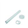 Milivixay Moules à bougie en plastique durable pour la fabrication de bougies classiques - Hauteur: 9,84 cm, diamètre supérieur 