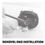 6 paires 648605 kit 20 Power volant et poulie d'enlever et outil d'installation de